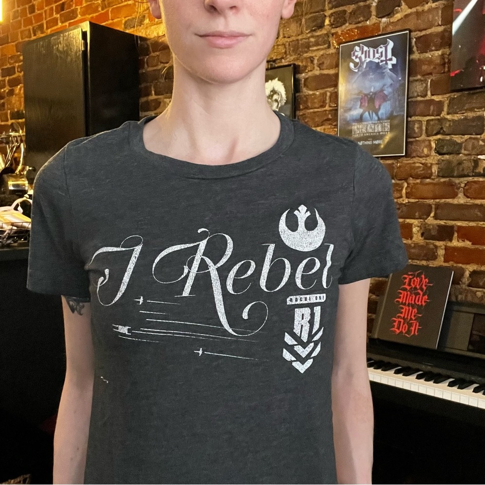Star Wars grey t shirt small
